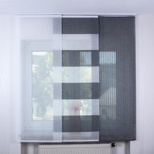 3er Set Schiebegardine