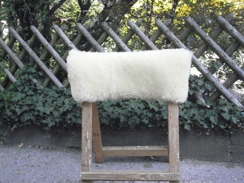 Lammfell satteldecke - lammfell,