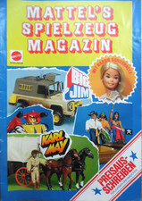 MATTEL`s SPIELZEUG MAGAZIN 1970-er --- Barbie BIG JiM Karl May Seräuber Puppen