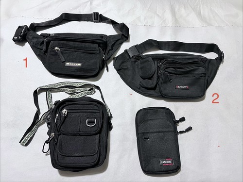 4er set bauchtaschen - set, herren