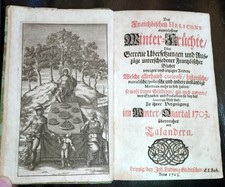 1703 Des Frantzöischen (sic!)