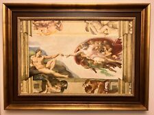 "The Creation of Adam" Kunstdruck auf Keilrahmen nach Michelangelo