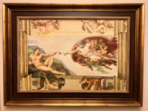 The creation adam - creation, of