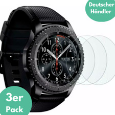3X Hartglas für Samsung Galaxy Watch 46 mm Gear S3 Schutzglas Panzerfolie 9H ✅