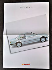 BMW 3 Kamei X1 Original Tuning Prospekt / Poster von 1983, DIN A3