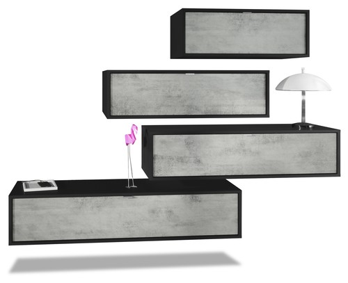 Wohnwand anbauwand fernsehwand - wohnwand,