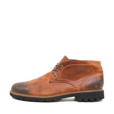 Clarks Herren 21951 Stiefeletten Braun Leder Knöchelhoch Boots Chukka EU 45