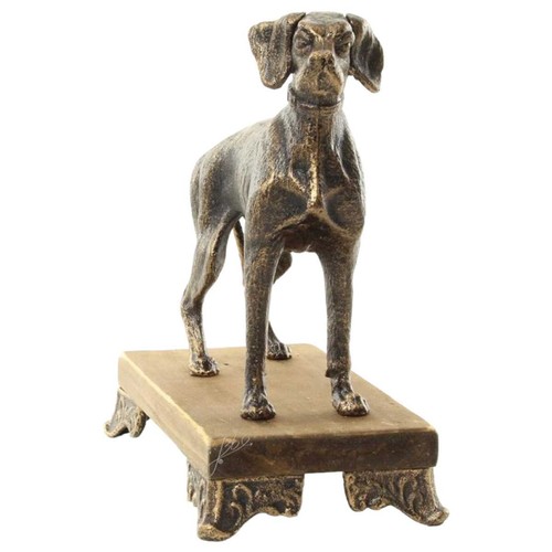 Figur gusseisen hund - figur,
