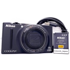 Nikon COOLPIX S8200 schwarz 16,1 MP 14x OpticalZoom Kompakt-Digitalkamera von Jp