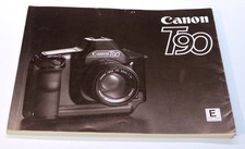 Englische Bedienungsanleitung für Canon T90