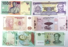 Lot of 12 Banknotes, 12