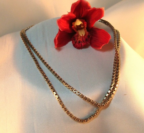 Lange silber kette - lange,
