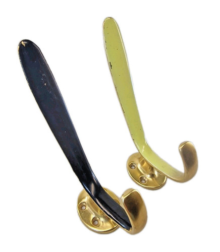 Vintage wandhaken - 2x,