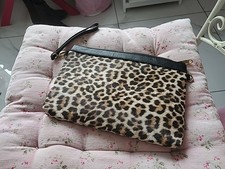 Kunstleder Leoparden Gemusterte Tasche Neu 
