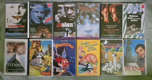12er set vhs sammlung - 12er,