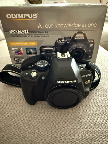 Olympus 620 dslr double zoom - dslr,
