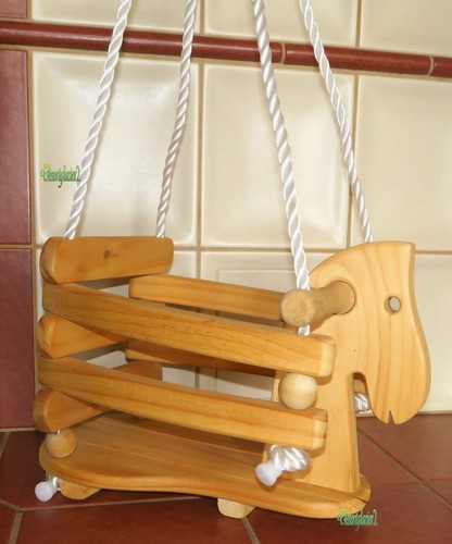 Kleinkindschaukel pony aus - kleinkindschaukel, "pony"