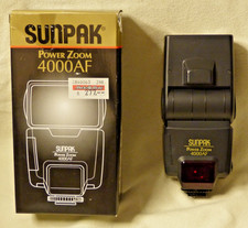 Blitzgerät sunpak power zoom - blitzgerät,