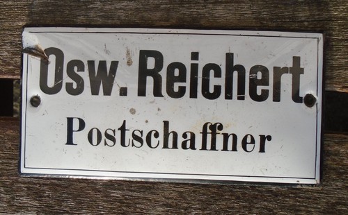 Altes emailschild post - altes,