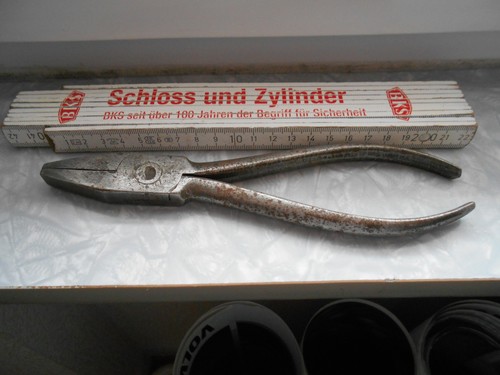 Vintage zange flachzange - zange,