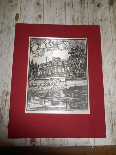 Otto engelhardt linolschnitt - engelhardt,,