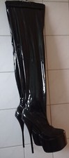 Overknee stiefel lack - overknee,