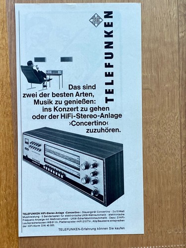 Telefunken hifi stereo - hifi,
