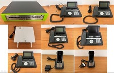 Unify Octopus F X3R Telefonanlage für ISDN u. VoIP-Kommunikation m. viel Zubehör