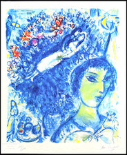 Marc Chagall Lithographie COA