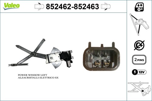 Fensterheber valeo 852462 - valeo,