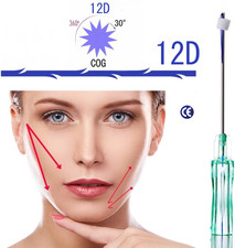 PDO FÄDEN Fadenlifting COG 12D 19G 100mm/150mm ,  L Typ Stumpf, V-Lift