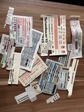 Kibri Aufkleber Decals Reste für 1:87 Modelle