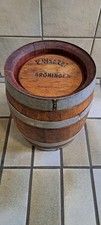 kleines Traditionelles Holzfass-Bierfass "WACKER GRÖNINGEN"36x30cm