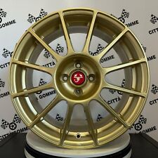 Alufelgen Gewidmet Abarth 500 Ab 17 " Neu Esseesse Gold Red