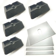 4 Wagenheberaufnahme 4 Einschweißbleche passend für BMW E46 E63 E64 E65 E66 E67