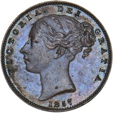 1857 Farthing - Victoria