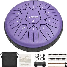 Zungentrommel 6 Zoll, Steel