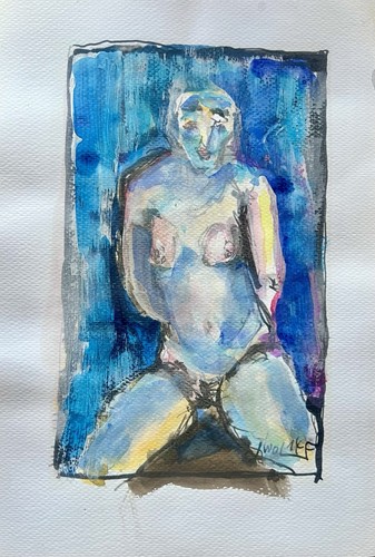 Original abstrakte akt nude - abstrakte,