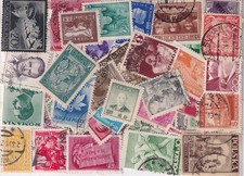 200 verschiedene Briefmarken