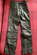 Motorradhose Rindsleder