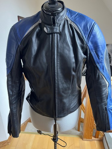 Motorradjacke damen leder mit - motorradjacke,