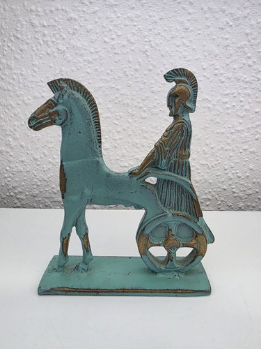 Bronze figur reiter auf - figur, –