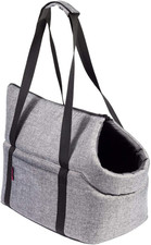 Hundetasche - Grau, L Bis 12
