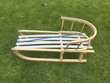 Holz schlitten sitzer - -,
