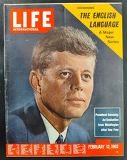 LIFE 1962 JOHN KENNEDY -