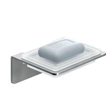 Glasablage Waschbeckenablage WEISSENSTEIN Badablage Seife OHNE BOHREN Badezimmer