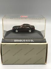 Modellautos Herpa 1:87 Mercedes Benz R129 SL Brabus 6.0 SL schwarz mit OVP