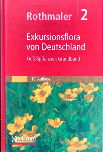 Rothmaler exkursionsflora - rothmaler,