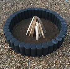 120 cm Runde Beton Feuerstelle