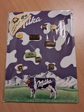 Milka Blechschild 30x40 Magnet